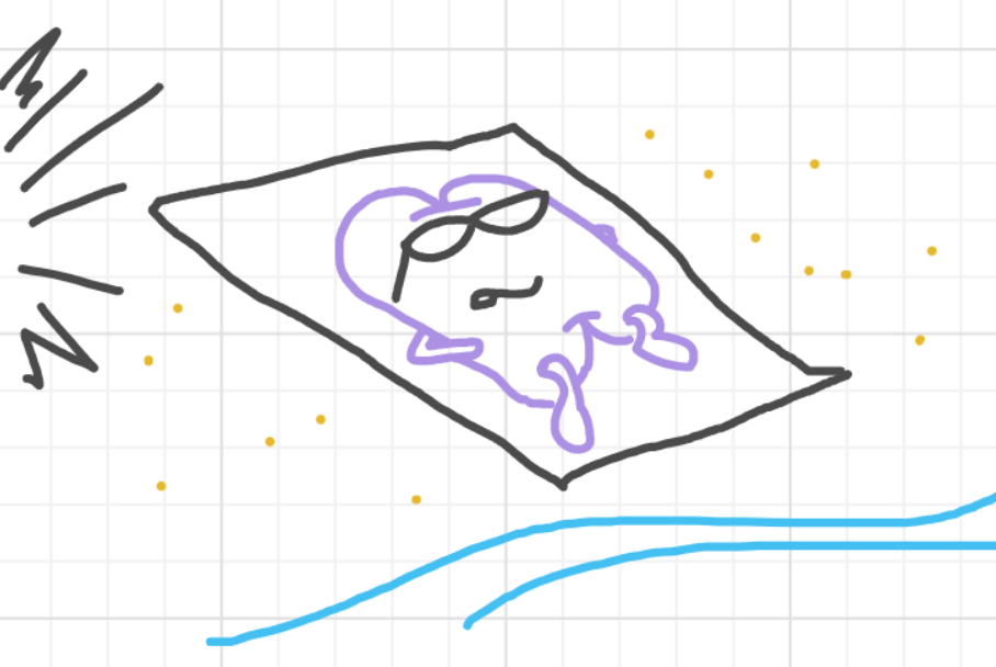 A panel from What's The Point, episode five of the Board Boards object show by Furretwalk/WalkingFurret.